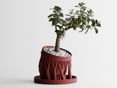 Maceta Organic Round Tilted