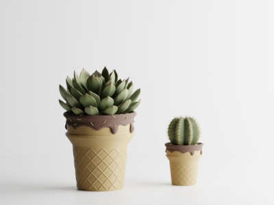 Maceta Cake Cone