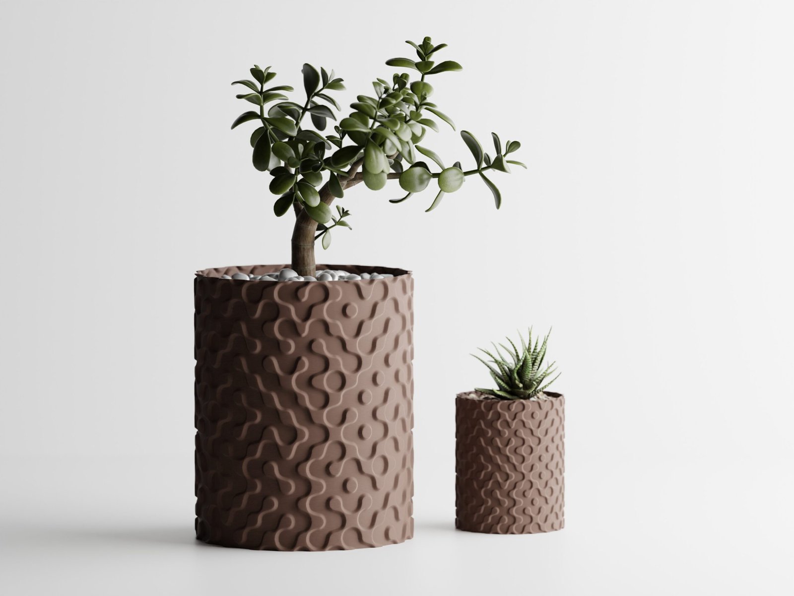 A0004 Plant Pot Geo Standard - Imagen 1
