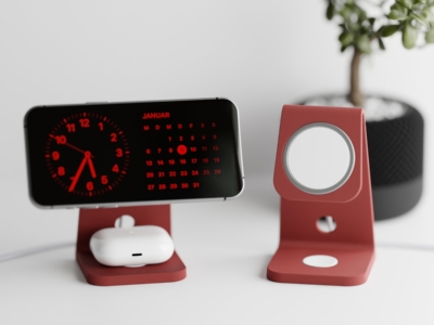 Soporte Minimalist AirPods y MagSafe