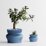 Modern Twisted Planter