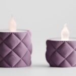 Inflated Cloth LED candle tealigh