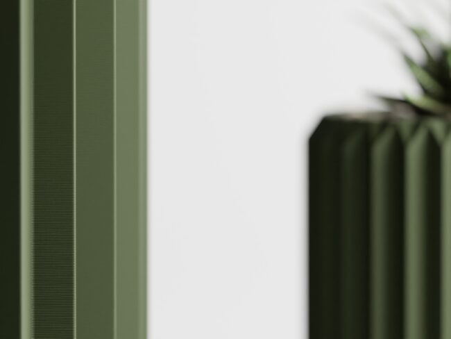 Maceta Ribbed Triangle 1 - Imagen 3