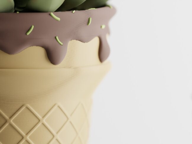 Maceta Cake Cone - Imagen 3