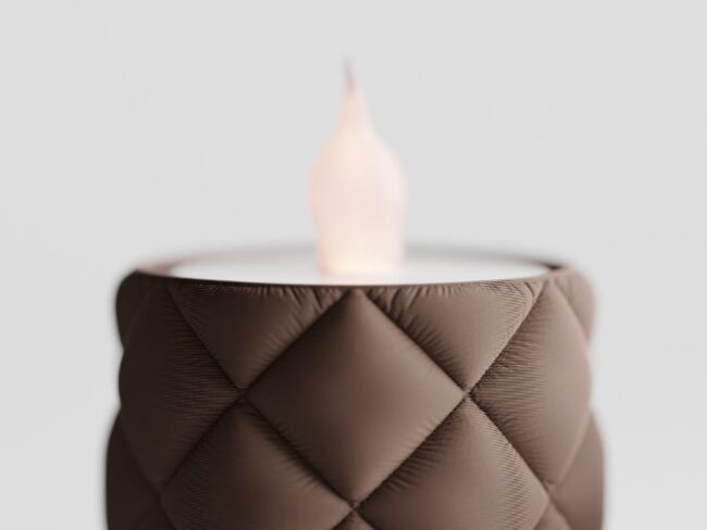 Portavela Inflated Cloth LED - Imagen 3