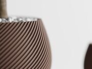 Modern Ribbed Planter Plant Series 5 - Imagen 3