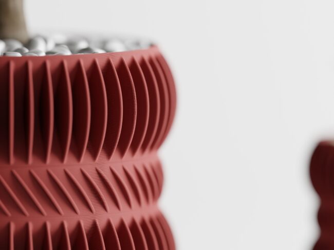 Maceta Modern Ribbed 3 - Imagen 3