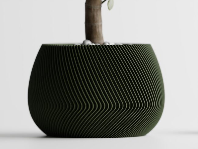 Maceta Modern Ribbed 7 - Imagen 4