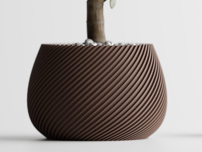 Maceta Modern Ribbed 5 - Imagen 4