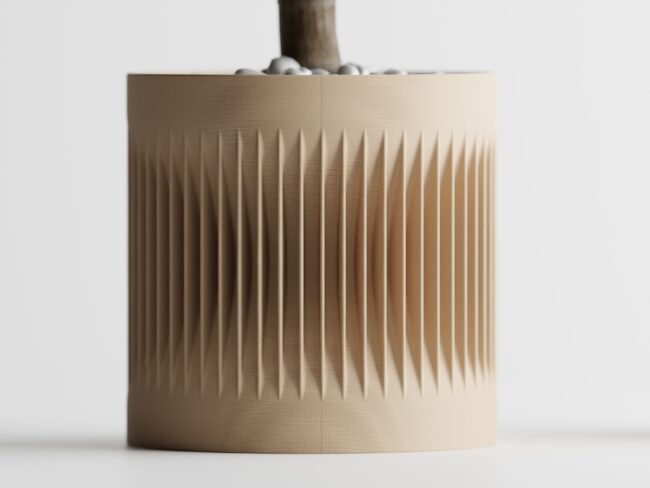 Maceta Modern Ribbed 2 - Imagen 4