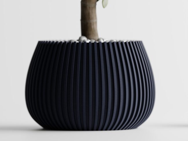 Maceta Modern Ribbed 4 - Imagen 4