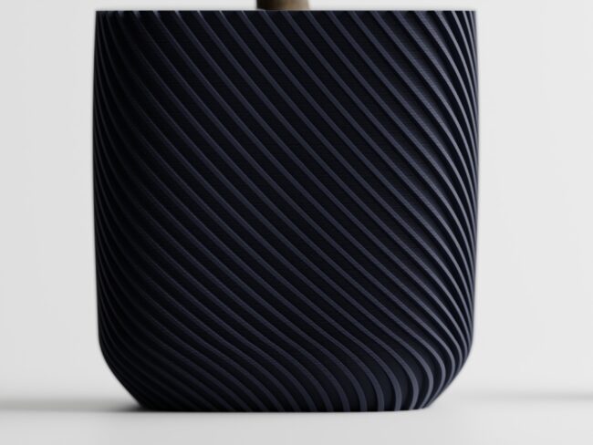 Maceta Rib Rounded Cube - Imagen 4