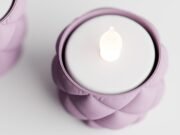 Inflated Cloth LED candle tealigh - Imagen 4