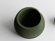 Modern Ribbed Planter Plant Series 7 - Imagen 5