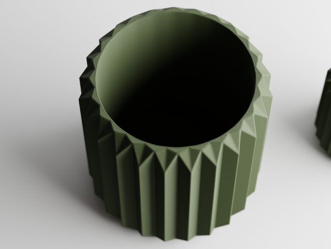 Maceta Ribbed Triangle 1 - Imagen 5