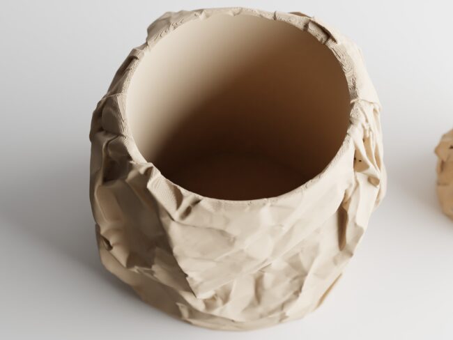 Maceta Crumbled Paper - Imagen 5