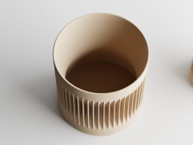 Maceta Modern Ribbed 2 - Imagen 5