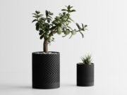 Plant Pot ZigZag
