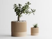 Plant Pot Planter Rib Delta 2-Ways 1