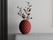 Vase Diamond Facetura