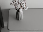 Jarrón Smooth Ribs Straight - Imagen 2