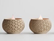 Tealight Candle Geo Style - Imagen 2
