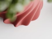 Plant Pot Smooth Ribs Curved - Imagen 2