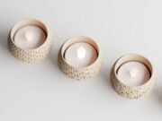 Tealight Candle Geo Style - Imagen 3