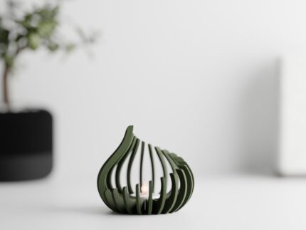 Portavela Tealight Flame - Imagen 5