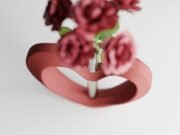 Valentines Heart Vase - Imagen 2