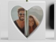 Valentines Heart CutOut Vase - Imagen 3