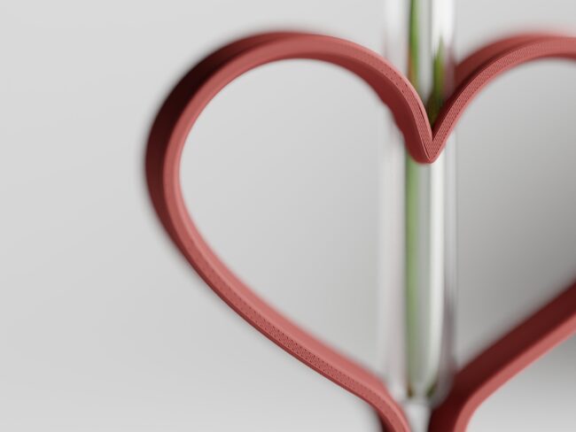 Jarrón Ribbon Heart - Imagen 3