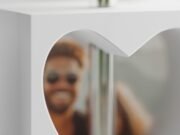 Valentines Heart CutOut Vase - Imagen 4