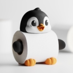Soporte rollo de papel Tuxo