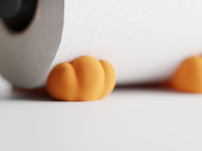 Soporte rollo de papel Tuxo - Imagen 4
